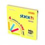 Karteczki samoprzylepne Stick'n 76x76mm, 100szt  neonowe - 2